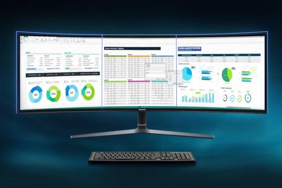 Samsung Super szeroki kąt widzenia 178°. Matryca VA Samsung Super szeroki kąt widzenia 178°. Matryca VA
