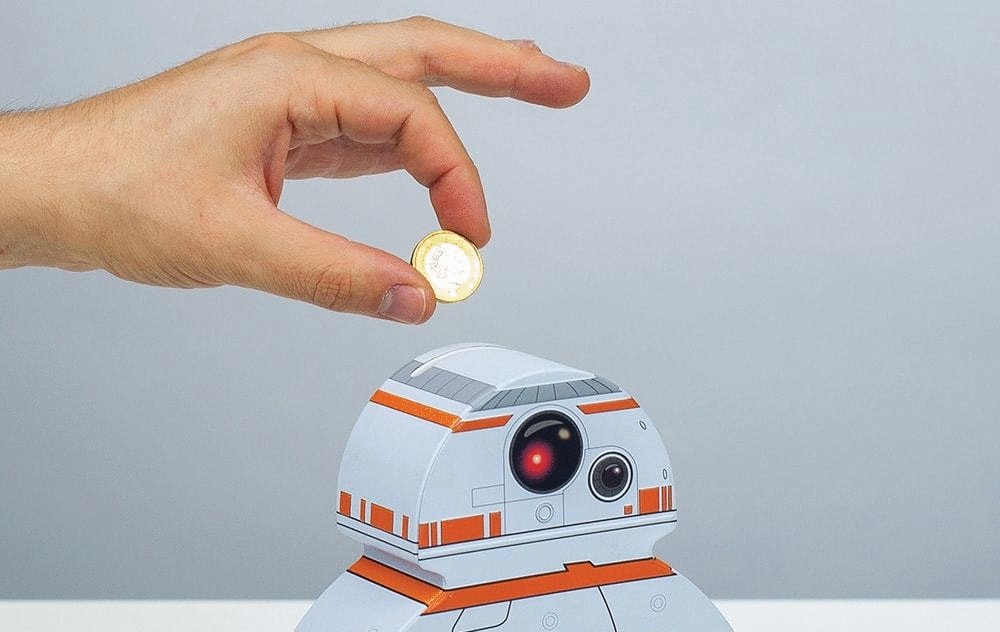 Skarbonka GOOD LOOT Star Wars BB8 opis