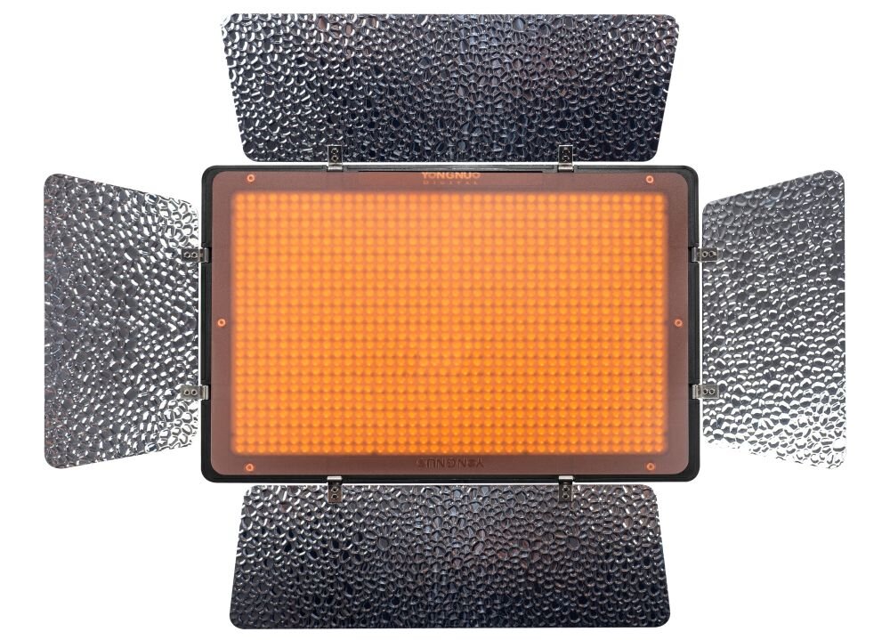 Lampa LED YONGNUO YN1200 WB barwa jasność zasilanie bateria montaż aparat zdjęcia filmy obsługa regulacja waga led wymiary