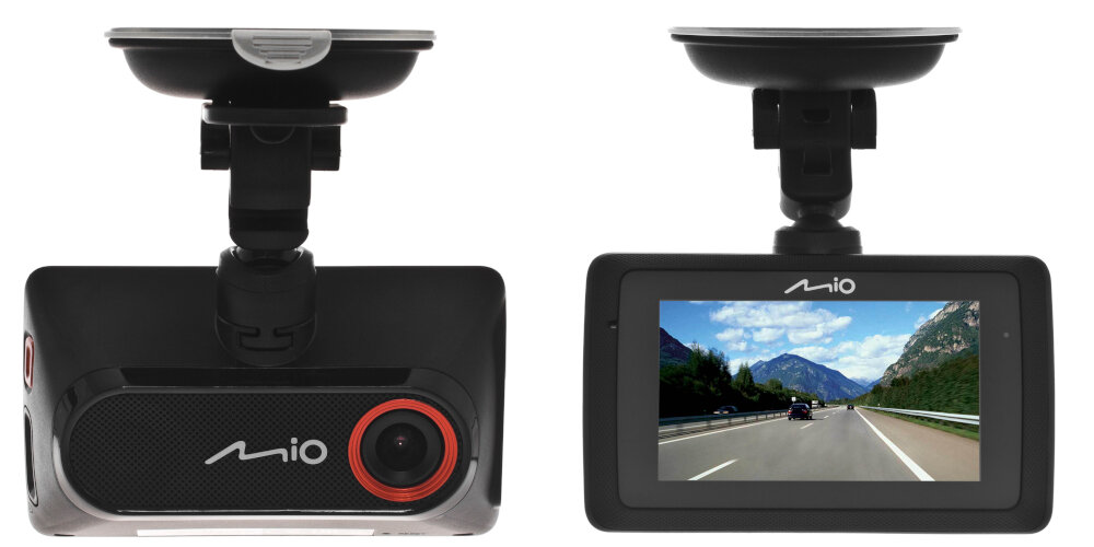 Wideorejestrator MIO MiVue 785 Kamera dodatkowa A20 smukla solidna pole widzenia