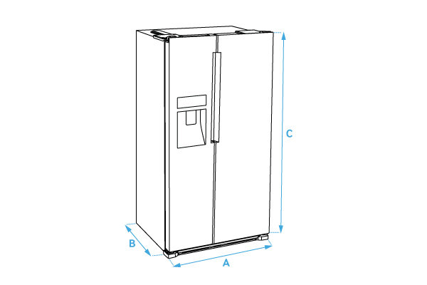 Samsung Lodowka Showcase Rysunek Techniczy 2