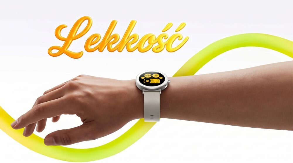 realme Watch S5 lekki smartwatch 32g AMOLED 1.43 jasność 1500 nitów aluminiowa obudowa