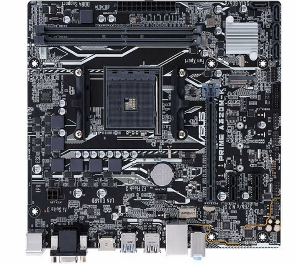 Płyta główna ASUS Prime A320M-K - budowa wlasnego komputera