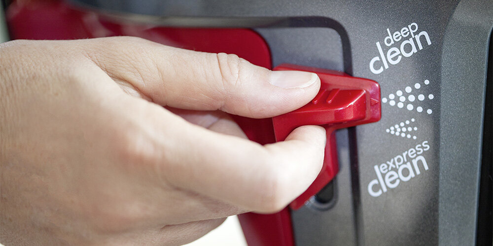 Odkurzacz BISSEL ProHeat 2X Revolution Szybkie odświeżanie w trybie Express Express Clean Mode w około godzinę