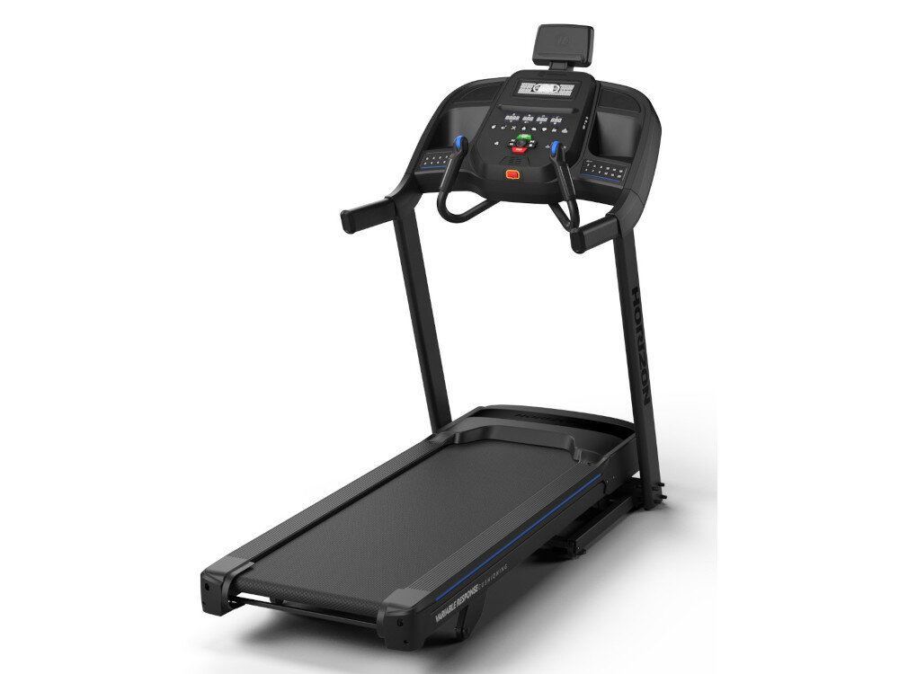 Bieżnia elektryczna HORIZON FITNESS 7.0 AT funcja ENERGY SAVER MODE po 15 minutach bezczynnosci wylaczenie urzadzenia tryb oszczedzania energii