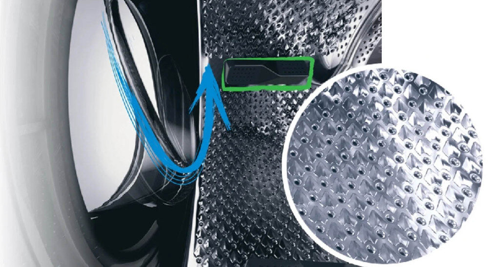 PRALKO-SUSZARKA BEKO B5DFT594427WPB A,7 4KG,15PR,1400RPM,HYGIENEAIRWASH,STEAMCURE,HW blokada AquaFusion