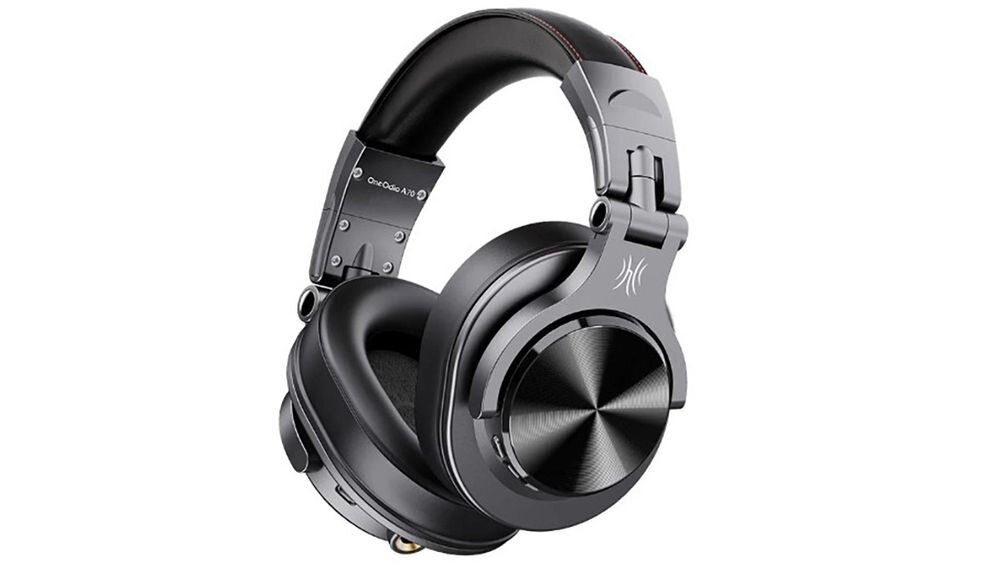 Słuchawki nauszne ONEODIO Fusion A70 miękkie nauszniki komfort użytkowania, słuchawki nauszne po skosie na białym tle