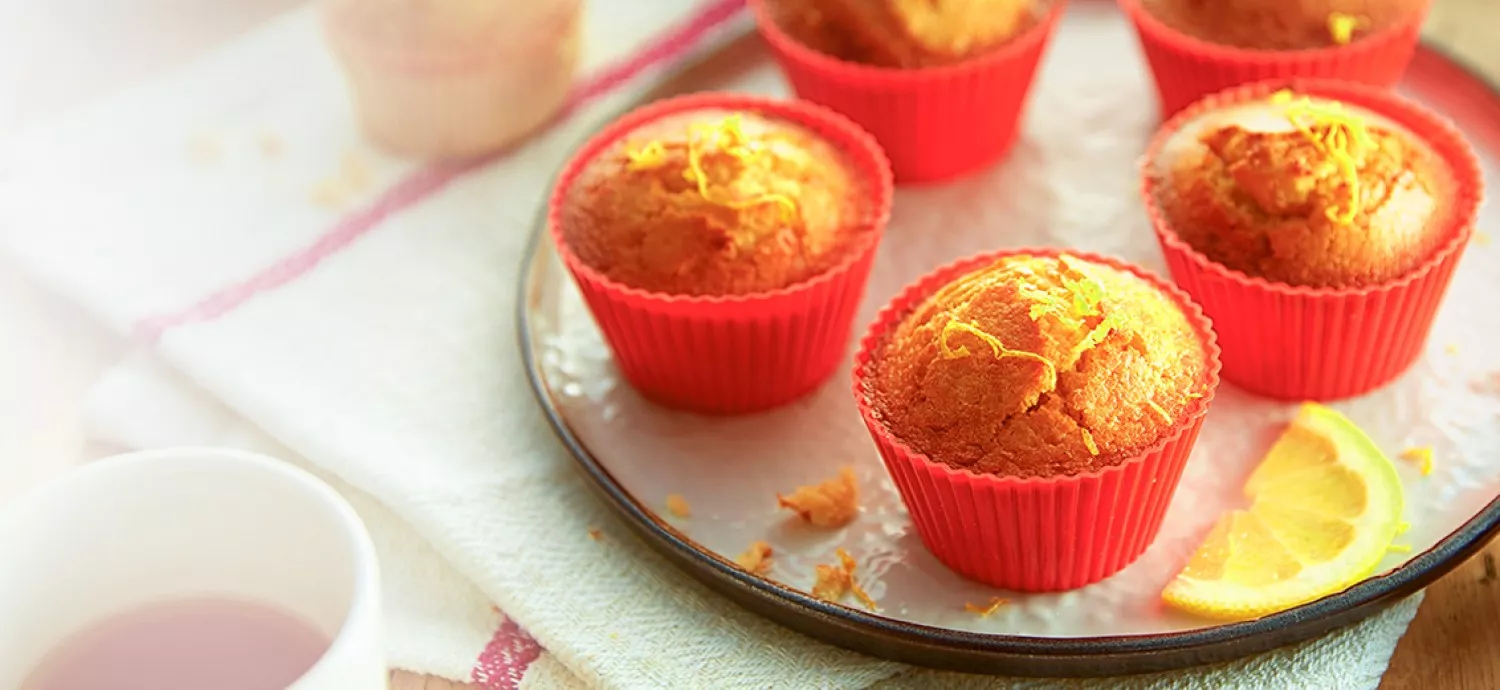 Słodkie muffinki cytrynowe wprost z Airfryera Philips Ovi.