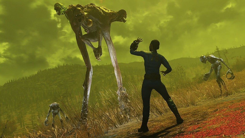 Fallout 76 Gra Bethesda świat mapa