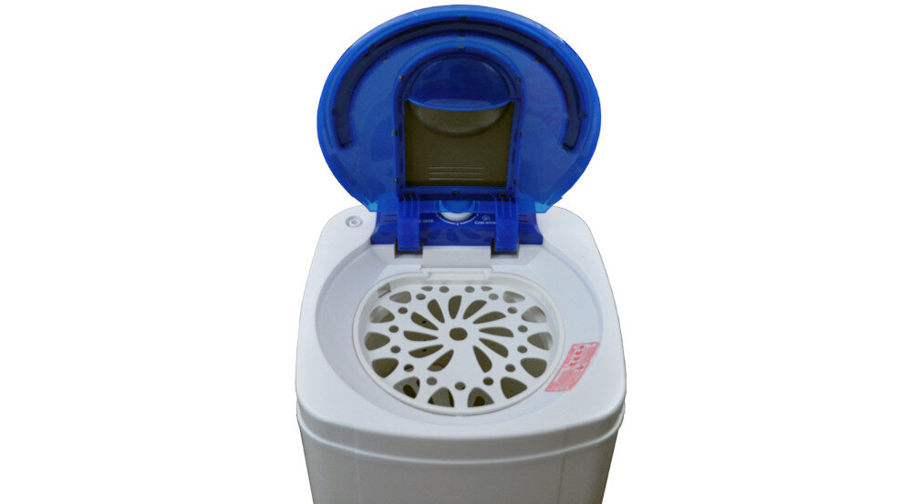 WIRÓWKA ELECTRO-LINE T65-388 moc wirowania tworzywo sztuczne biało niebieska załaundek tryb cichy