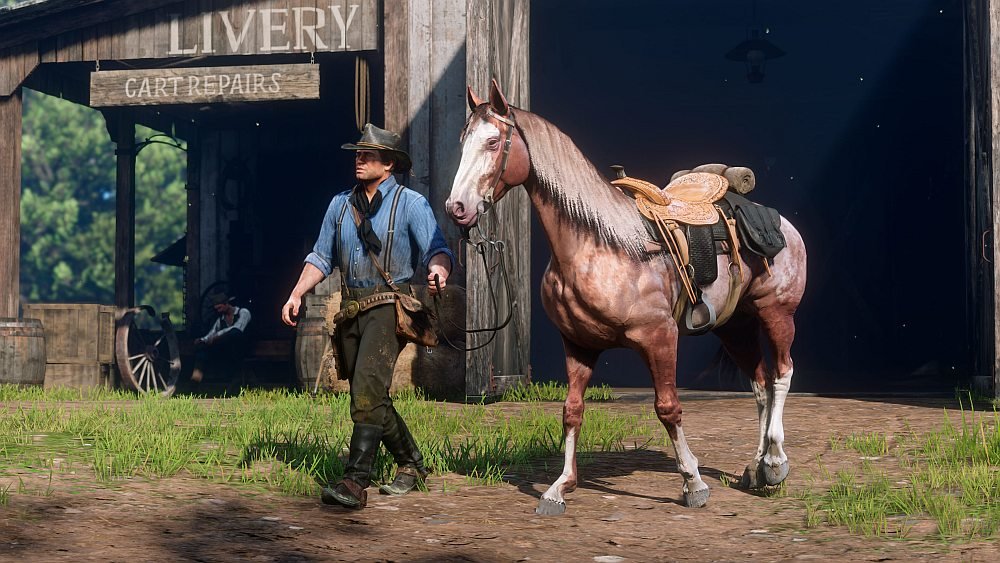 GRA RED DEAD REDEMPTION 2 konie jazda