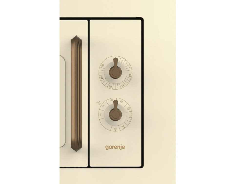 Kuchenka mikrofalowa GORENJE BM235CLI sterowanie pokrętła łatwa obsługa
