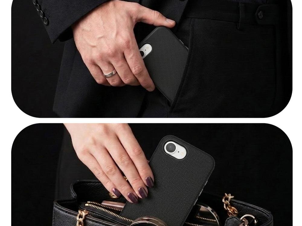 Etui 3MK Hardy Shockproof MagCase do Apple iPhone 16e-17e Czarny
