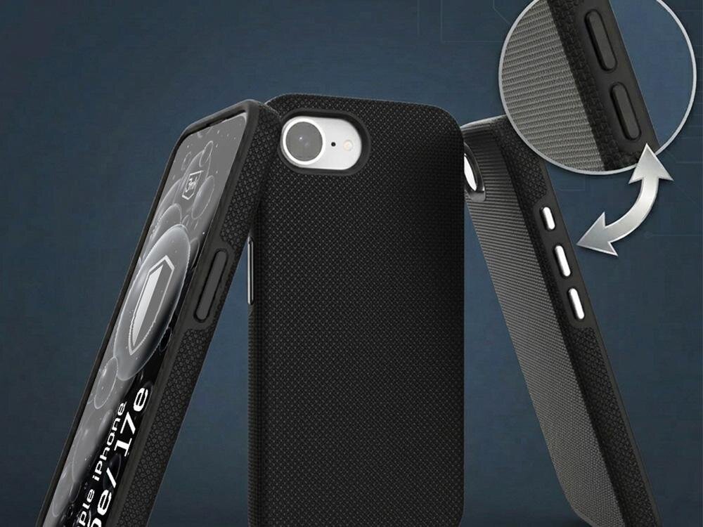 Etui 3MK Hardy Shockproof MagCase do Apple iPhone 16e-17e Czarny