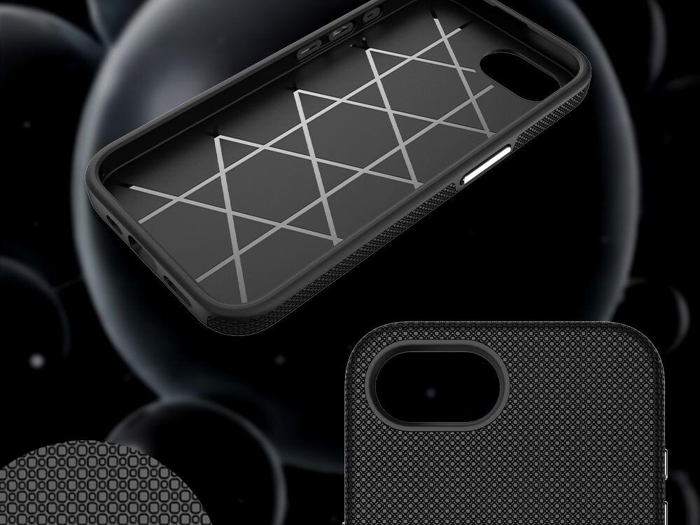 Etui 3MK Hardy Shockproof MagCase do Apple iPhone 16e-17e Czarny