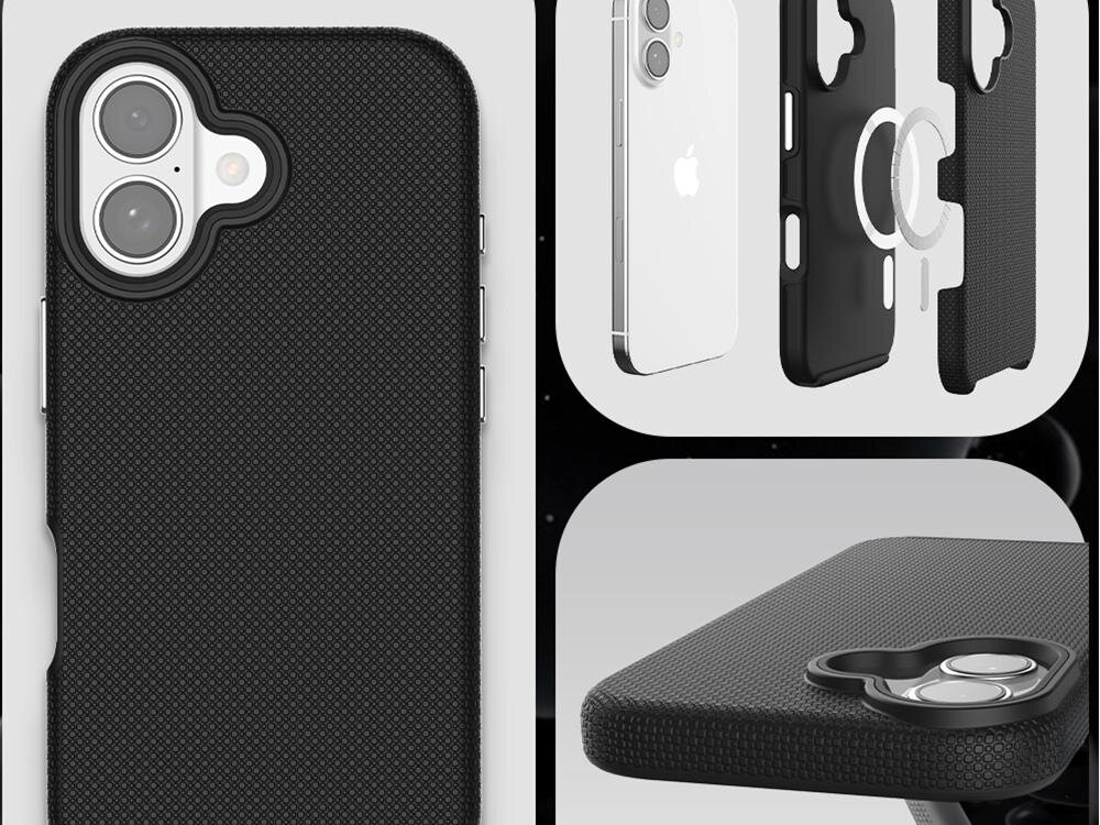 Etui 3MK Hardy Shockproof MagCase do Apple iPhone 17 Czarny