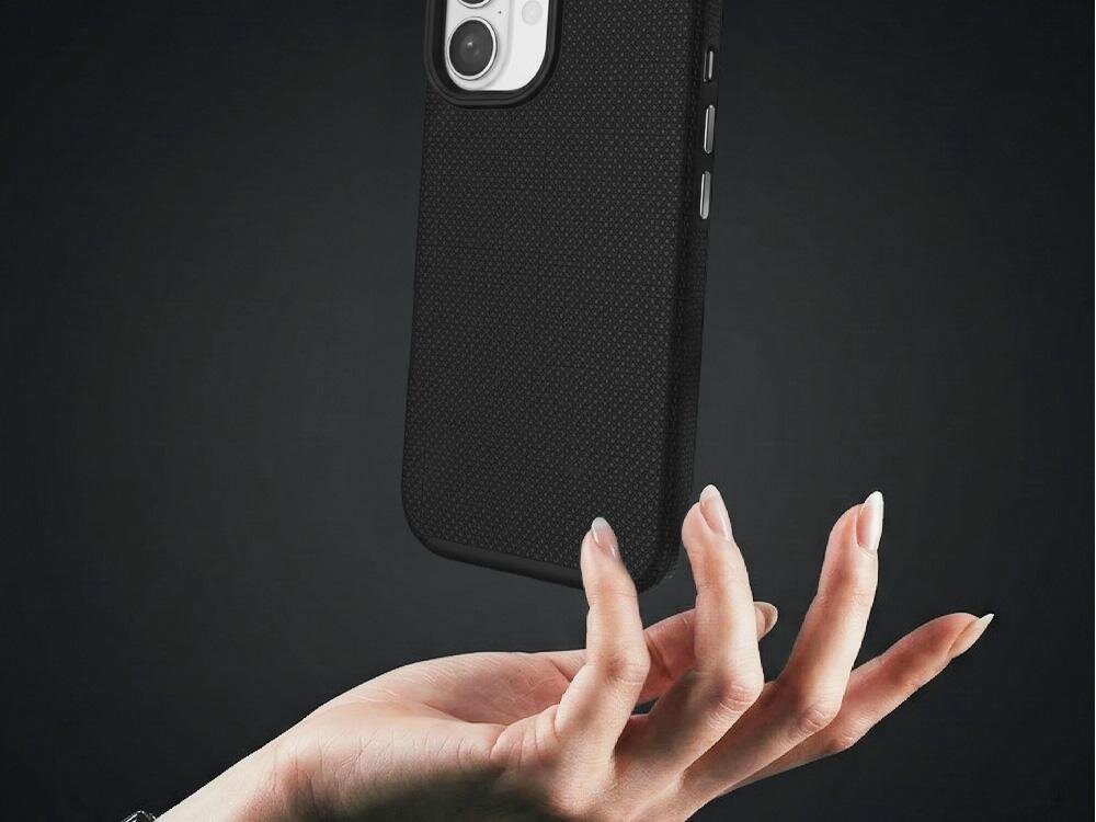Etui 3MK Hardy Shockproof MagCase do Apple iPhone 16 Czarny