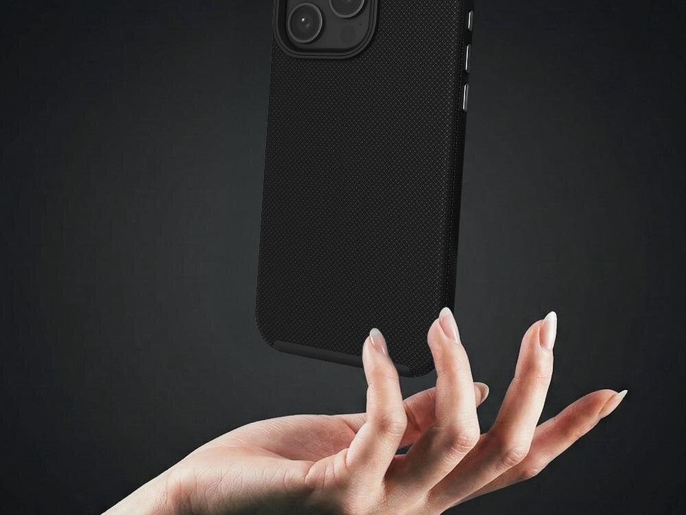 Etui 3MK Hardy Shockproof MagCase do Apple iPhone 15 Pro Czarny