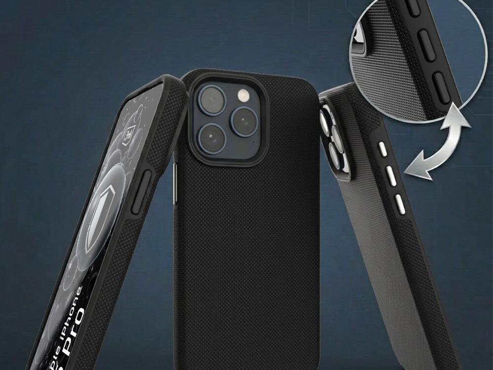 Etui 3MK Hardy Shockproof MagCase do Apple iPhone 15 Pro Czarny