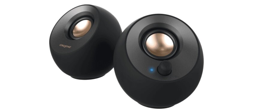 Głośniki CREATIVE Pebble Plus 2.1 połączenie AUX