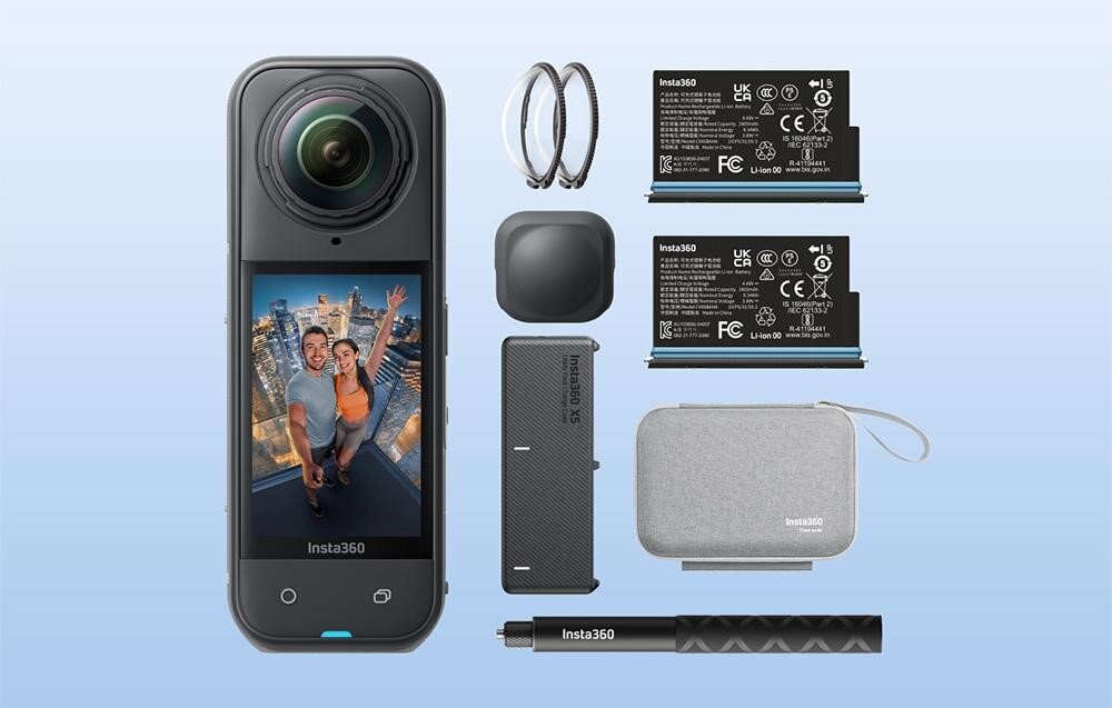 Kamera sferyczna INSTA360 X5 zestaw   