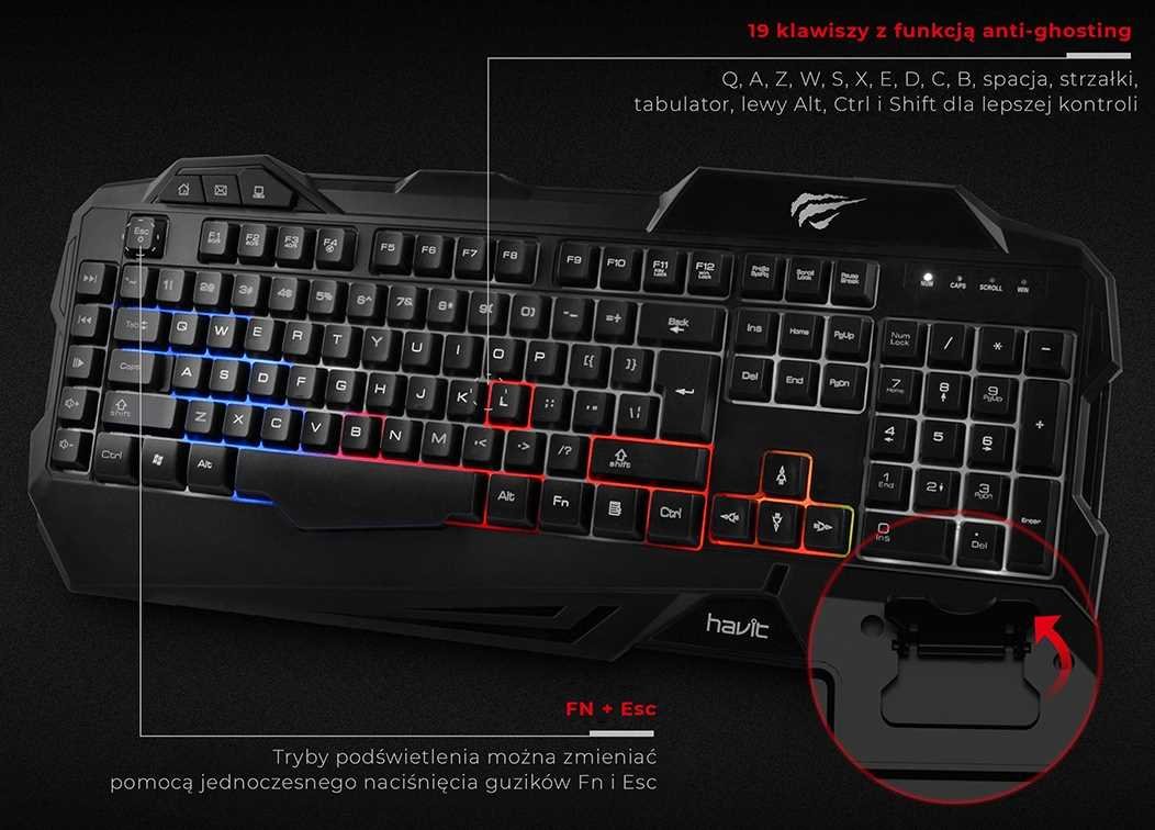Zestaw HAVIT KB558CM - kontroler