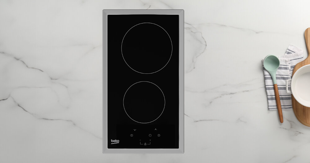 Płyta ceramiczna BEKO HDMC 32400 TX Grubość płyty Slim timer blokada 4 pola nagrzewanie funkcje