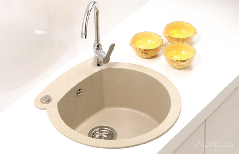 Zlewozmywak ALVEUS Roll 10 1211091 Czarny komora wymiary mycie użytkowanie podbudowa szerokość łatwy montaż higiena czyszczenie