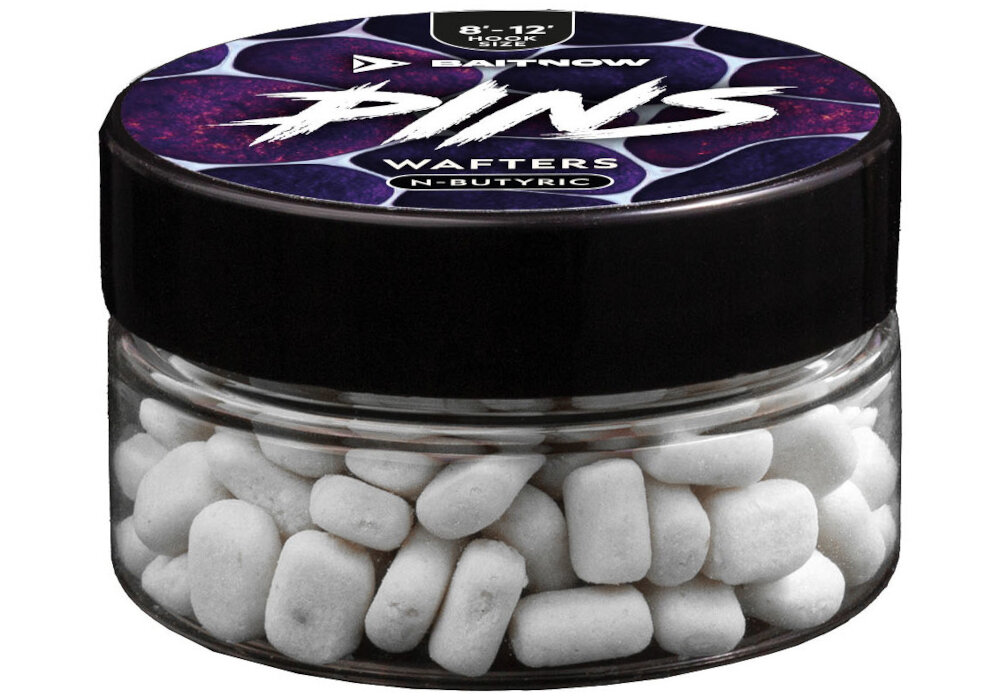 Przynęta Method Feeder BAITNOW Pins N-Butyric Wafters 8 - 12 mm (12 g)