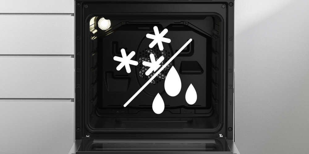 KUCHNIA BEKO FSM57300GW funkcja rozmrażania szybko rozmrażanie