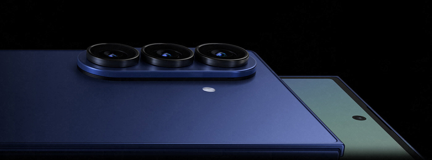 zbliżenie na aparaty w Samsung Galaxy Z Fold7