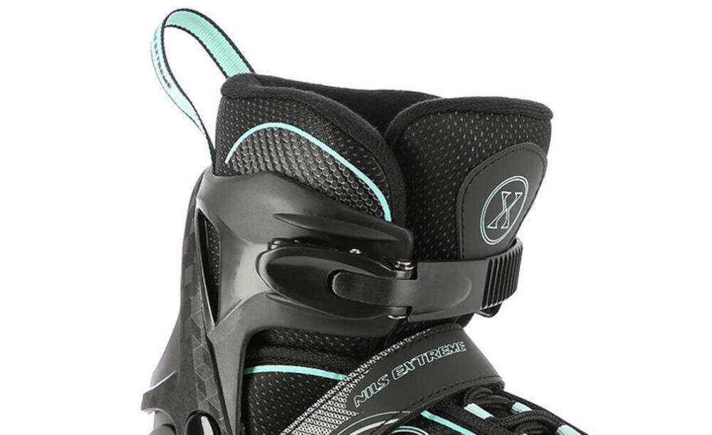 NILS EXTREME założenie zapięcie pewna jazda  klamra pasek rzep sznurówki