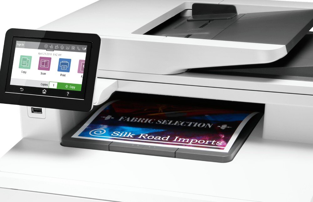 Urządzenie wielofunkcyjne HP LaserJet Pro M479fdw drukowanie prędkość kolor jakość druk dwustronny