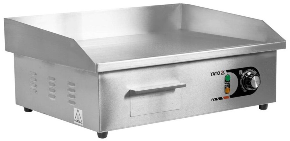 Grill elektryczny YATO YG-04585 wysoka wydajnosc solidne wykonanie liczne funkcje komfort bezpieczenstwo do domowej kuchni i profesjonalnego uzytku napiecie 220-240 V czestotliwosc 50-60 Hz efektywnosc niskie zuzycie energii elektrycznej mniejsze koszty eksploatacji
