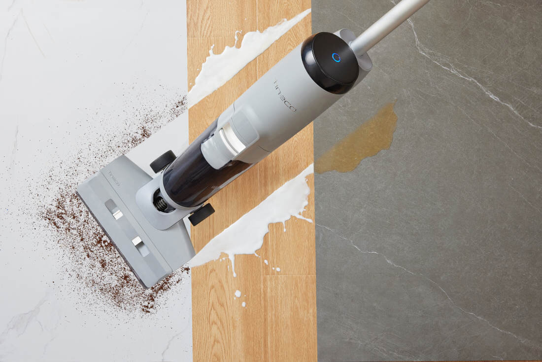 Odkurzacz TINECO iFloor 5 Breeze Dwa tryby pracy – ECO i MAX działanie do stopnia zabrudzenia dostosowanie