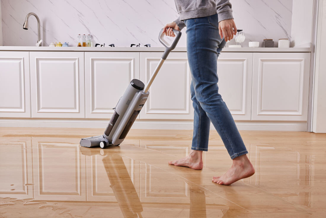 Odkurzacz TINECO iFloor 5 Breeze Skuteczna filtracja w trzech etapach System filtracji kurz, sierść i inne drobiny poprawa jakość powietrze