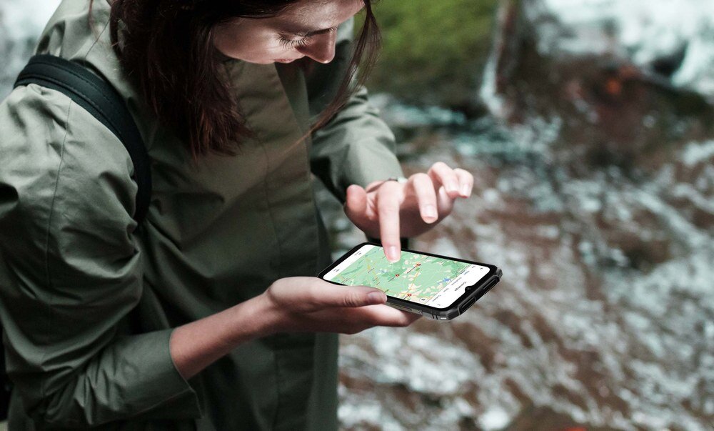 Smartfon DOOGEE Blade 10 Ultra nawigacja 