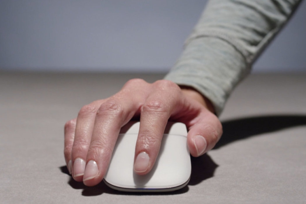 Mysz MICROSOFT Surface Arc Mouse wygoda elegancja design projekt dopasowanie intuicyjność ergonomia