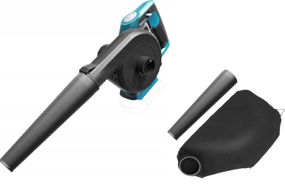 Odkurzacz do liści DEDRA DED7072 akumulatorowy w zestawie worek na odpady dysza dmuchawy instrukcja obsługi w języku polskim karta gwarancyjna