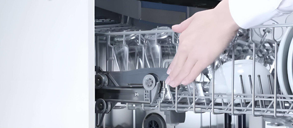 ZMYWARKA BOSCH SMV4EVX00E rackmatic regulacja wysokość kosz góra miejsce