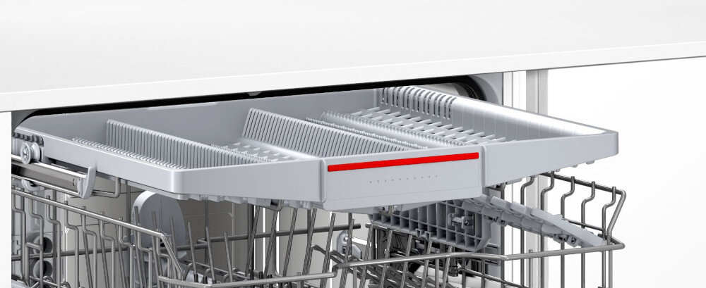ZMYWARKA BOSCH SMV4EVX00E szuflada sztućce przegródka