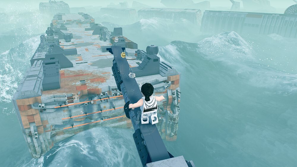 Lego Gwiezdne Wojny: Saga Skywalkerów Gra klocki star wars granie konsola fabuła postacie budowanie mapy filmy bronie blaster miecz świetlny anakin luke padme leia han solo rey darth vader kylo ren yoda obi-wan