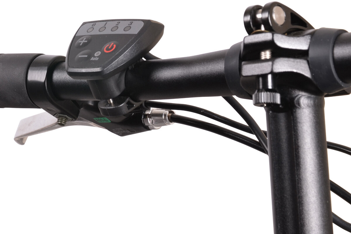 Rower elektryczny DENVER E-2300 U15 20 cali Czarny