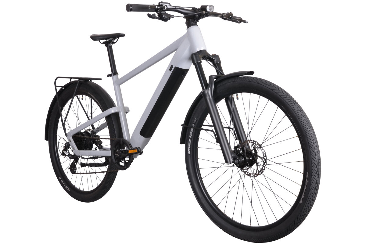Rower elektryczny DENVER E-SUV U17 27.5 cala Szary