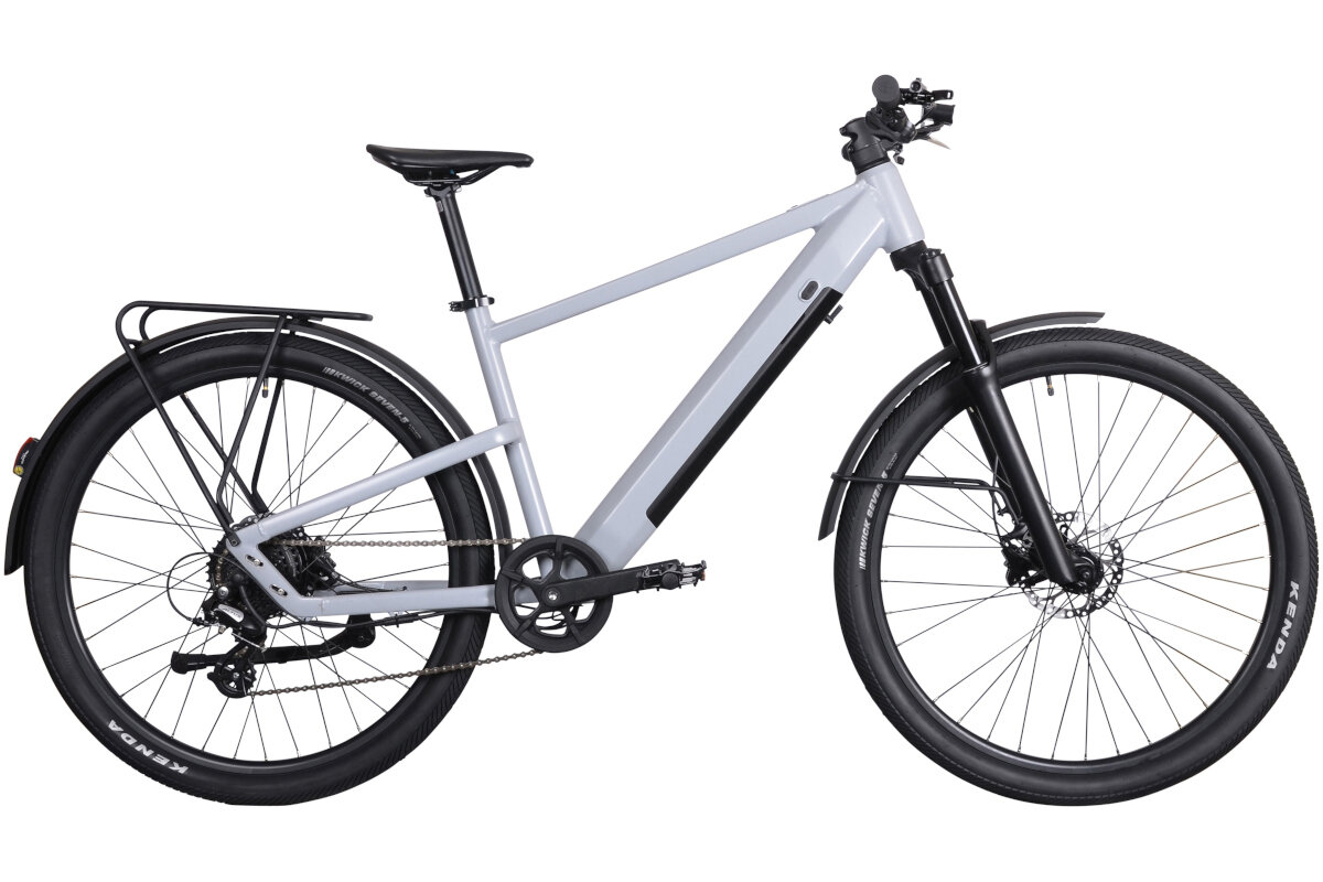 Rower elektryczny DENVER E-SUV U17 27.5 cala Szary