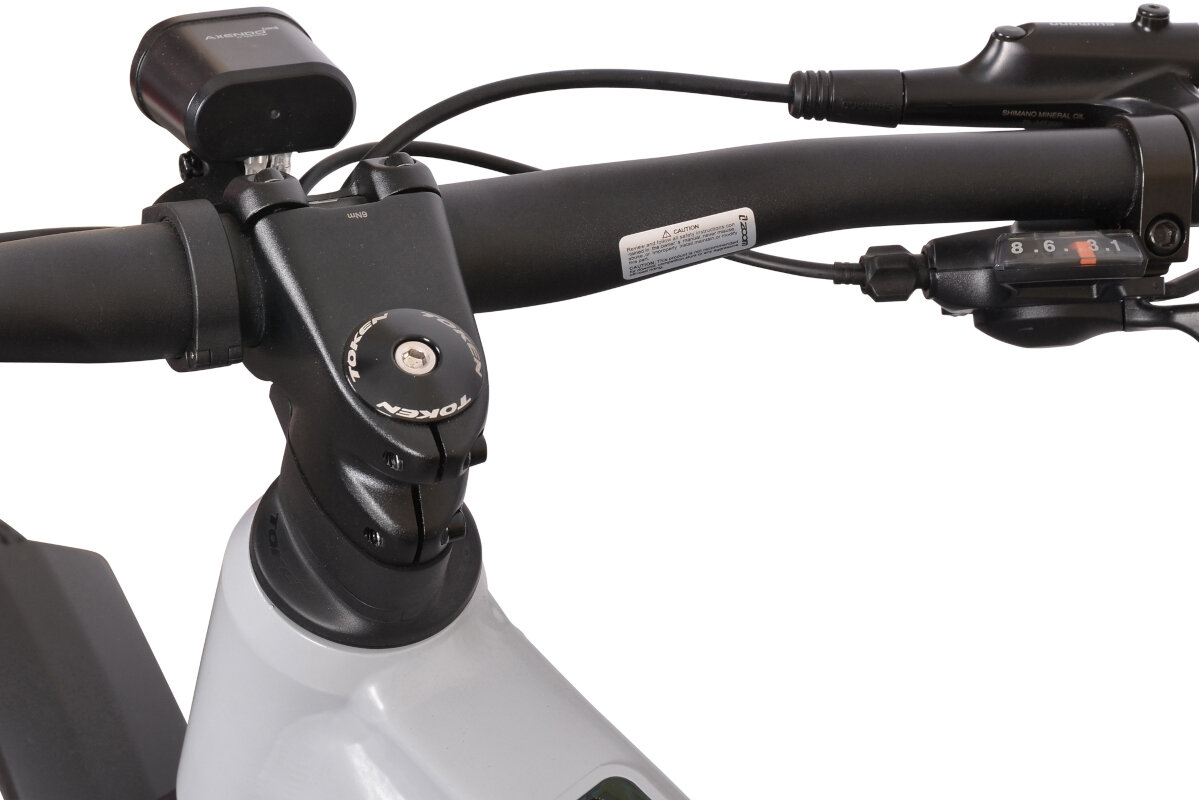 Rower elektryczny DENVER E-SUV U17 27.5 cala Szary