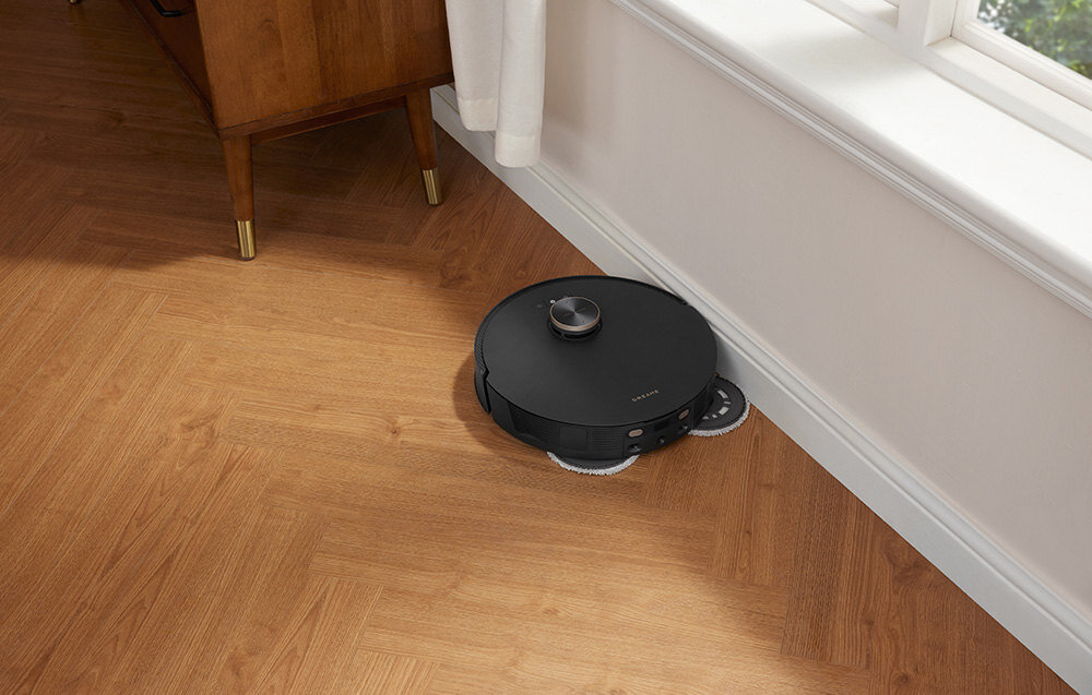 Robot sprzątający DREAME L20 Ultra Czarny Podwójne mopowanie system DuoScrub™