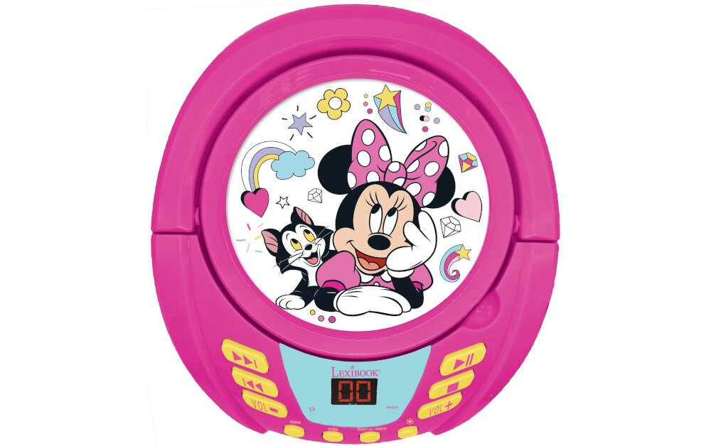 Radioodtwarzacz LEXIBOOK Disney Minnie RCD109MN - funkcja karaoke