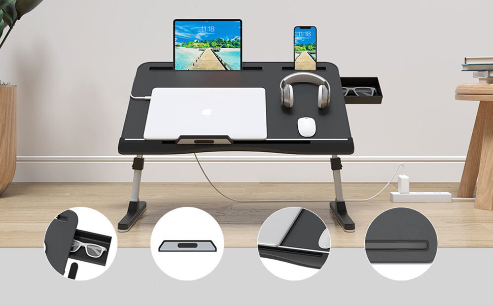 Podstawka pod laptopa MOZOS Game SL2 miejsce zastosowanie cechy szuflada