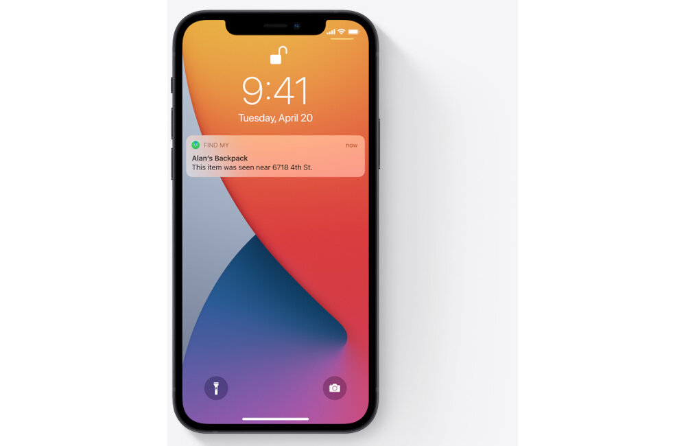 Apple AirTag Tryb Utracony